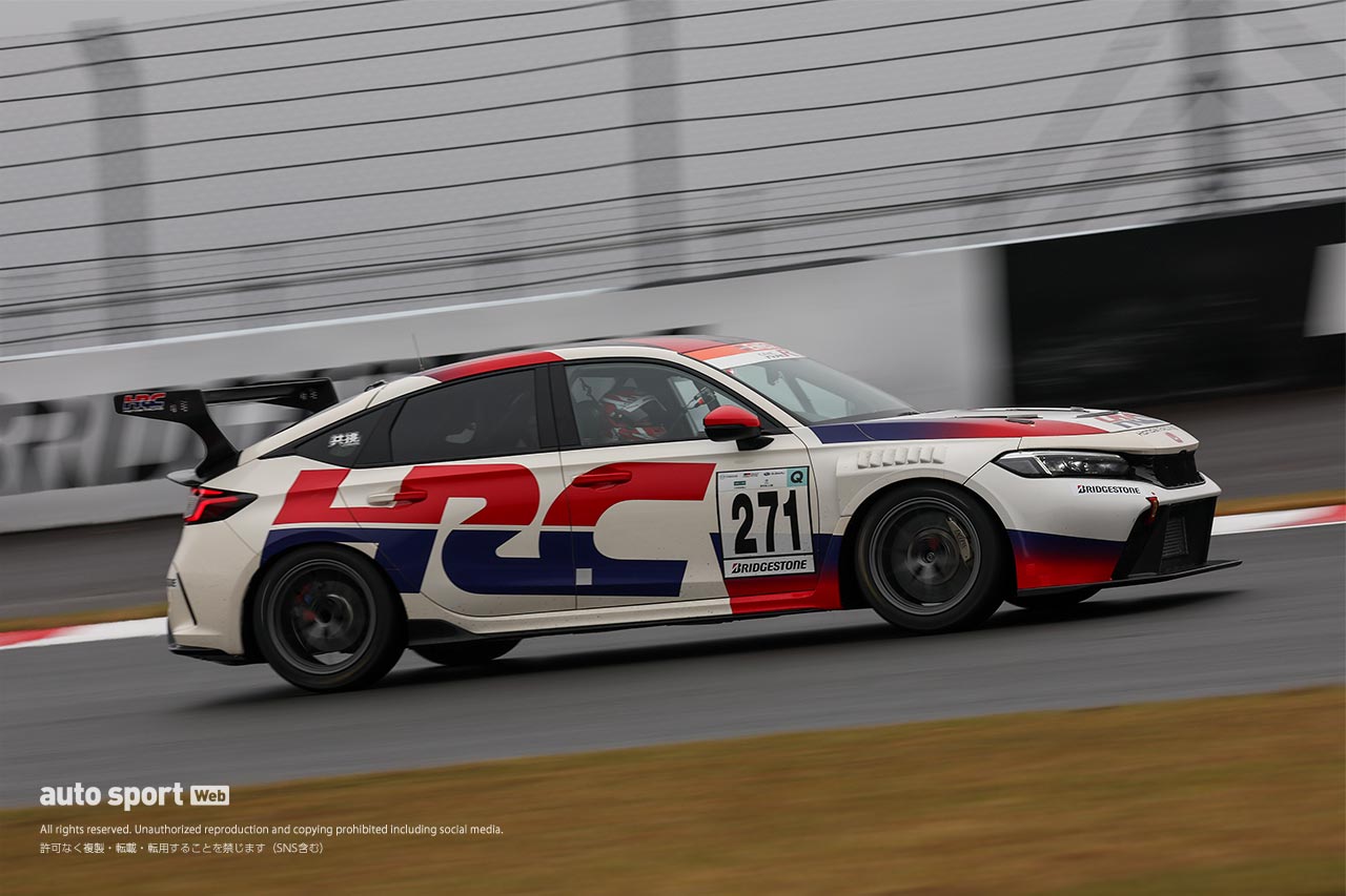 ホンダ・レーシングのシビック・タイプR CNF-Rが2024年もS耐に参戦。毎