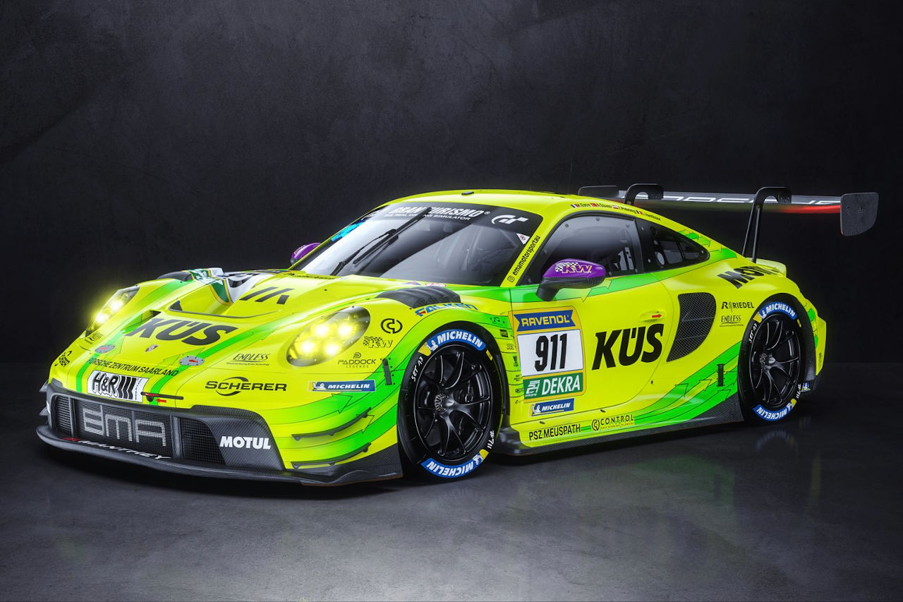 マンタイのニュル24時間ラインアップにハイパーカードライバーとDTM