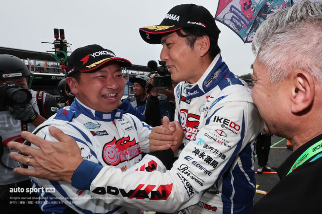 片岡が8年ぶり自身2度目のポール。初音ミクAMG、本命不振のアタック
