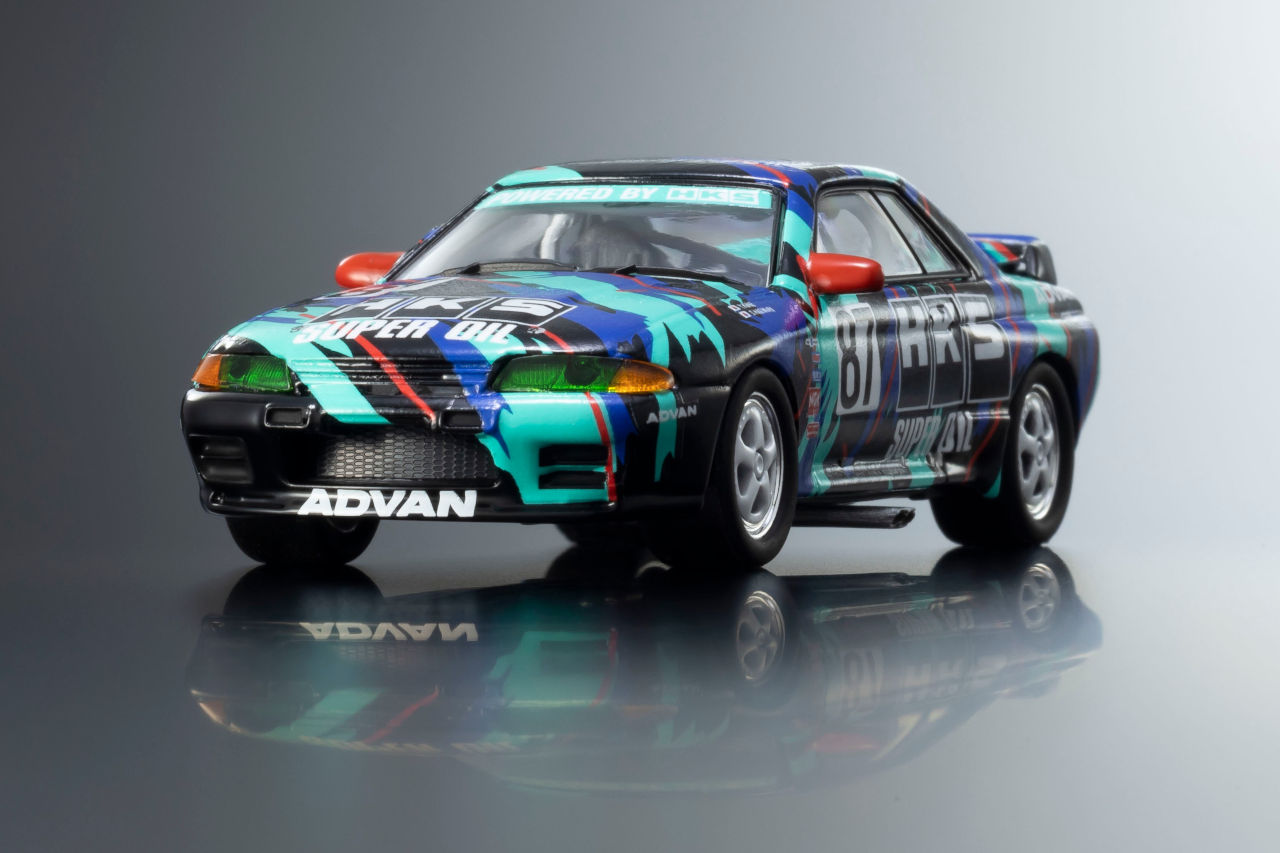 往年の“最強プライベーター”HKS SKYLINE GT-R Gr.Aが京商ミニカー