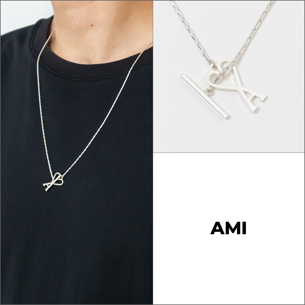 AMI】Ami De Coeur チェーンネックレス (AMI PARIS/ネックレス