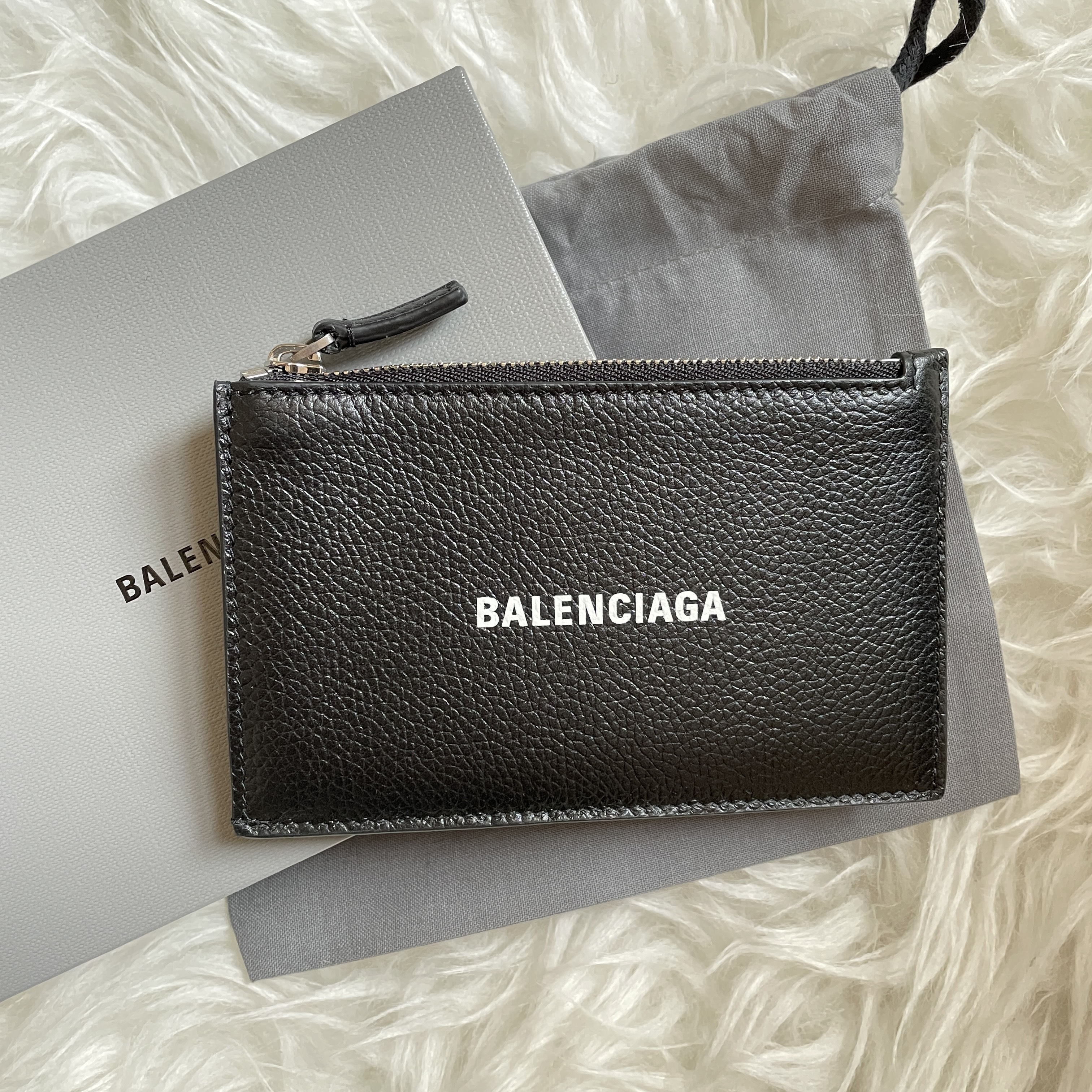 バレンシアガ】レザー フラグメントケース コイン＆カード入れ