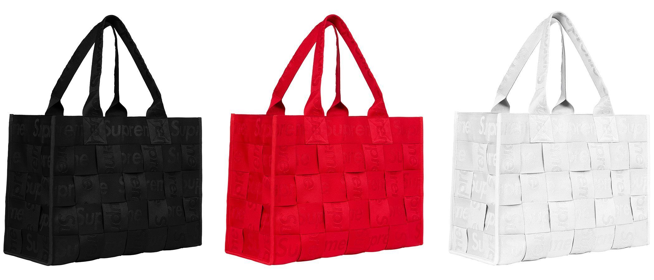 SS23 Supreme Woven Large Tote Bag - ウーブン トート バッグ