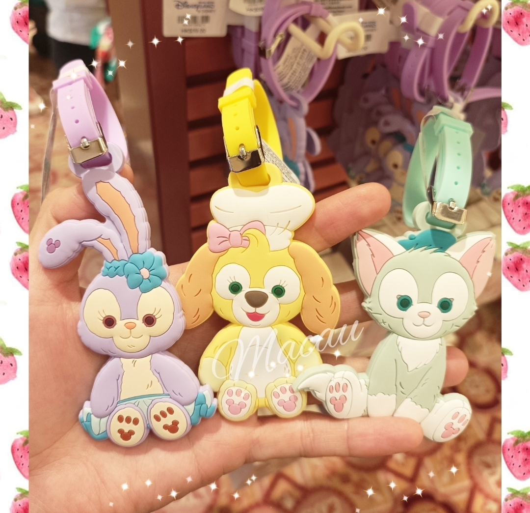 香港ディズニー限定☆ダッフィー&フレンズ ネームタグ (Disney/バッグ
