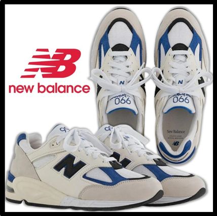 ブルー（青）系 New Balance 990v2(ニューバランス) スニーカー(メンズ