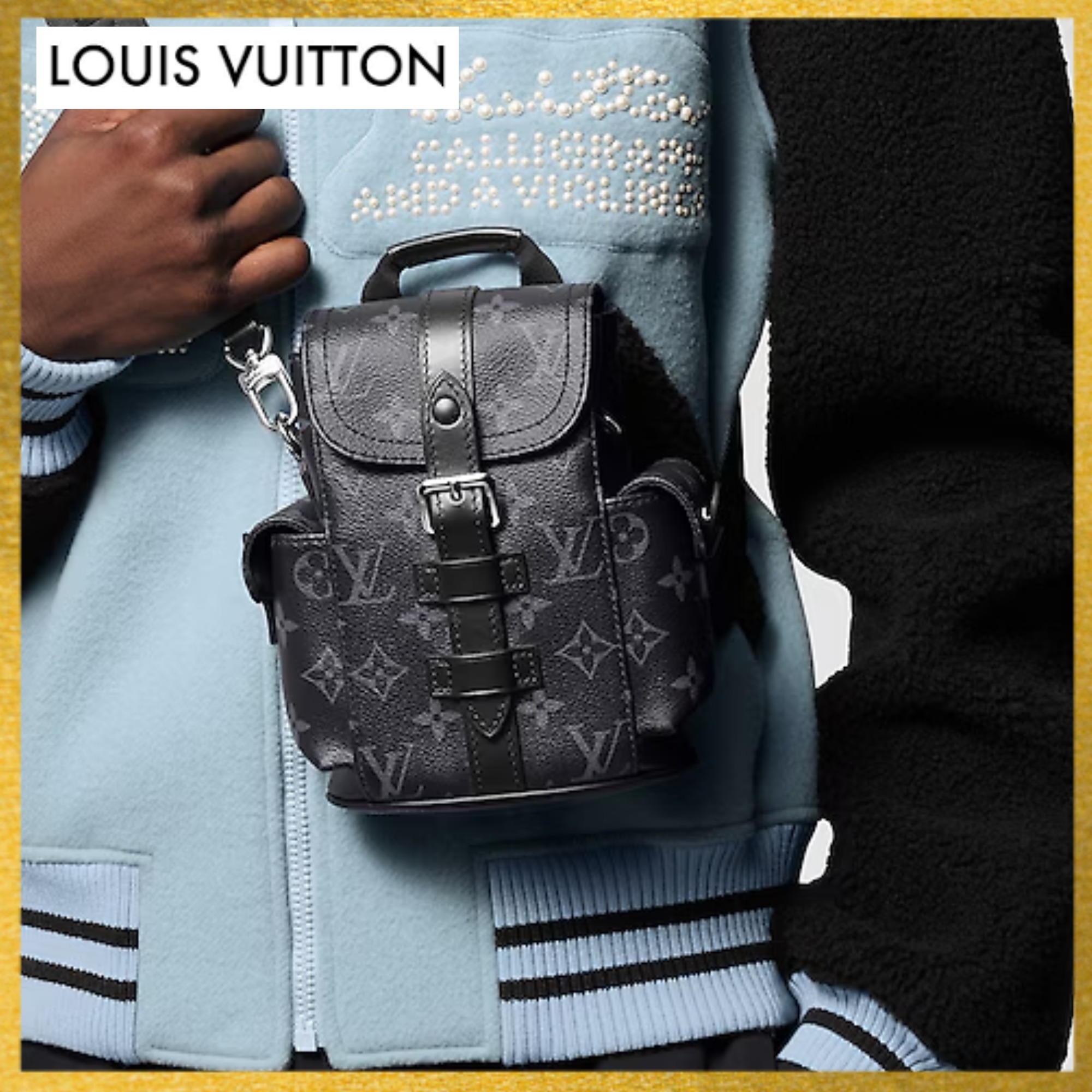 LOUIS VUITTON】クロスボディバッグ ナノ クリストファー/人気 (Louis