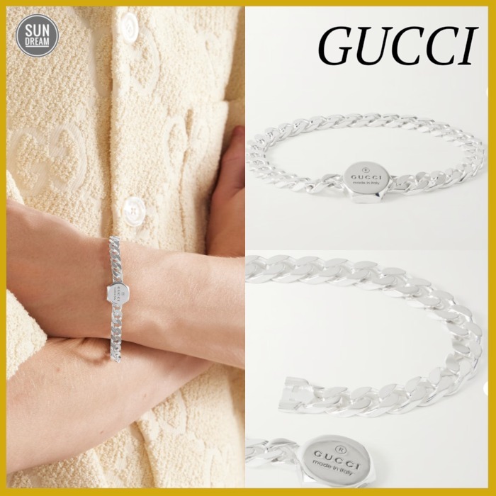 GUCCI シルバーチェーンブレスレット 箱付き 20㎝ GUCCI トムフォード