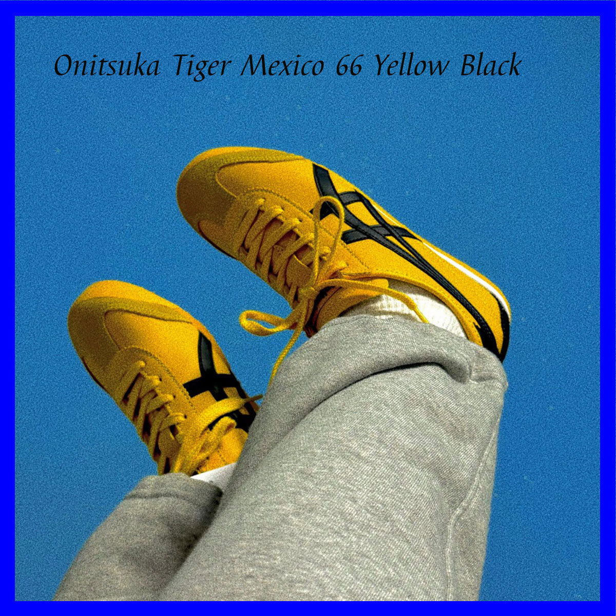 ☆ Onitsuka Tiger ☆ Mexico 66 Yellow Black ☆ イエロー (onitsuka
