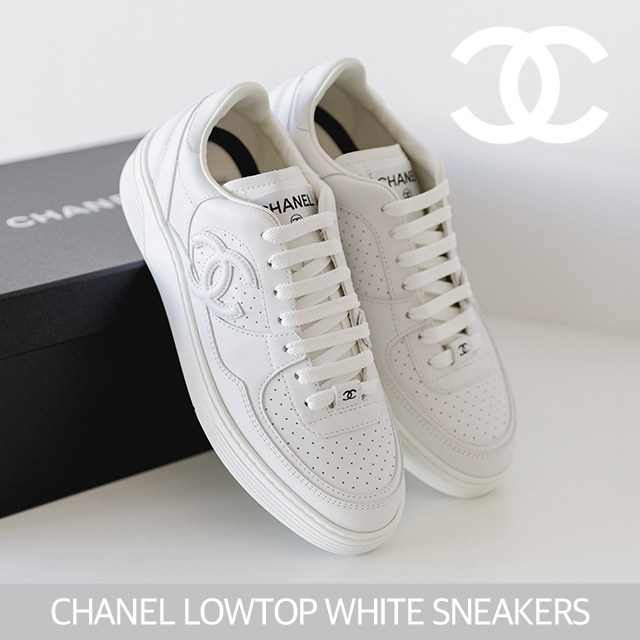 CHANEL】シャネル ホワイト スニーカー (CHANEL/スニーカー) G45079
