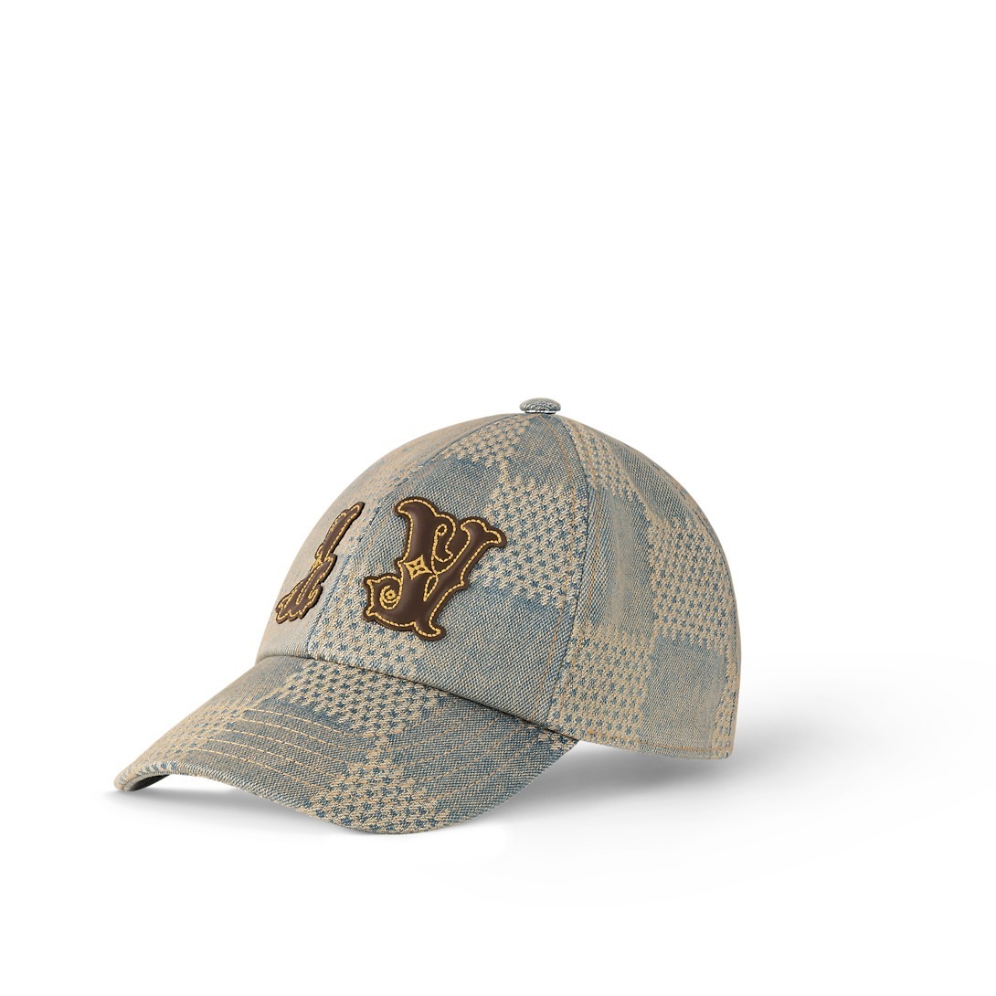 ダミエとLVロゴがおしゃれ♪】ルイヴィトン☆キャップ (Louis Vuitton