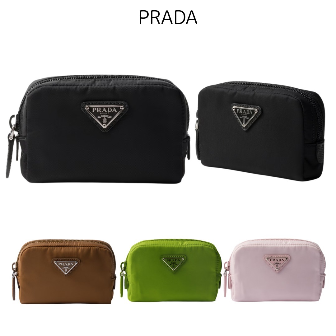 使いやすいサイズ感＜PRADA＞Re-Nylon ポーチ (PRADA/ポーチ
