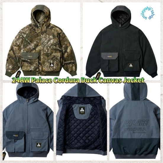☆24AW WEEK4☆Palace Cordura Duck Canvas Jacket (Palace