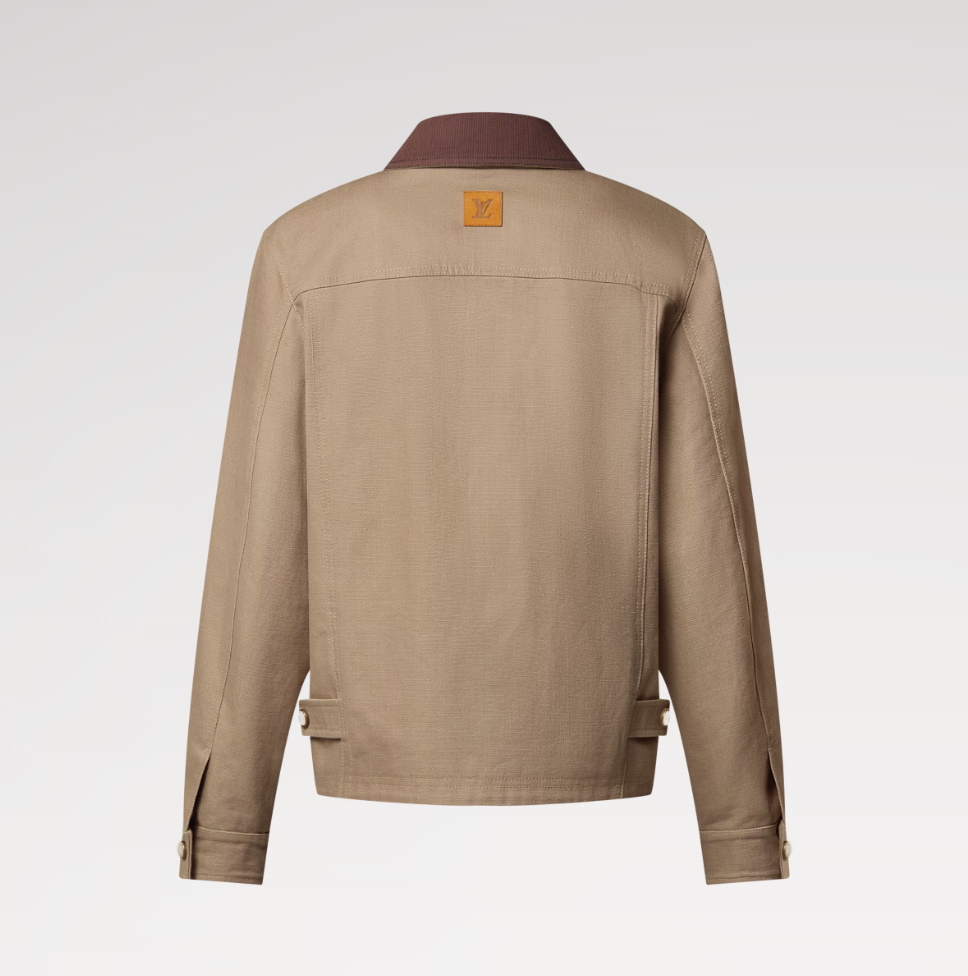 ◇素敵【 LV 】ワークウェアコットンキャンバスブルゾン (Louis