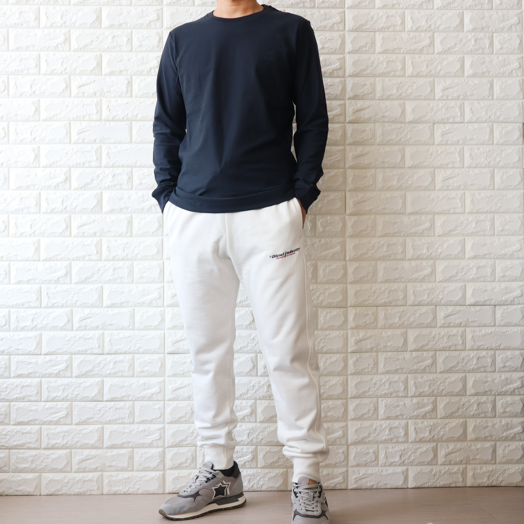 DIESEL ディーゼル スウェットパンツ ジョガーパンツ ロゴ (DIESEL