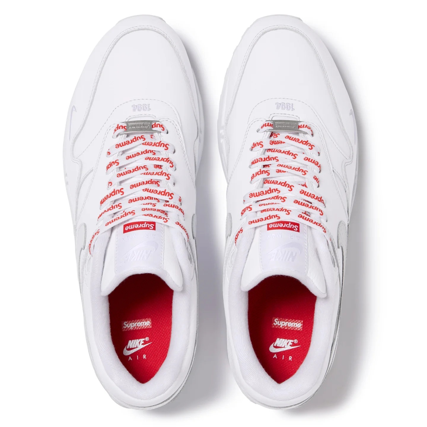 Supreme x Nike】 Air Max 1 '87 White - 25SS (Supreme/スニーカー