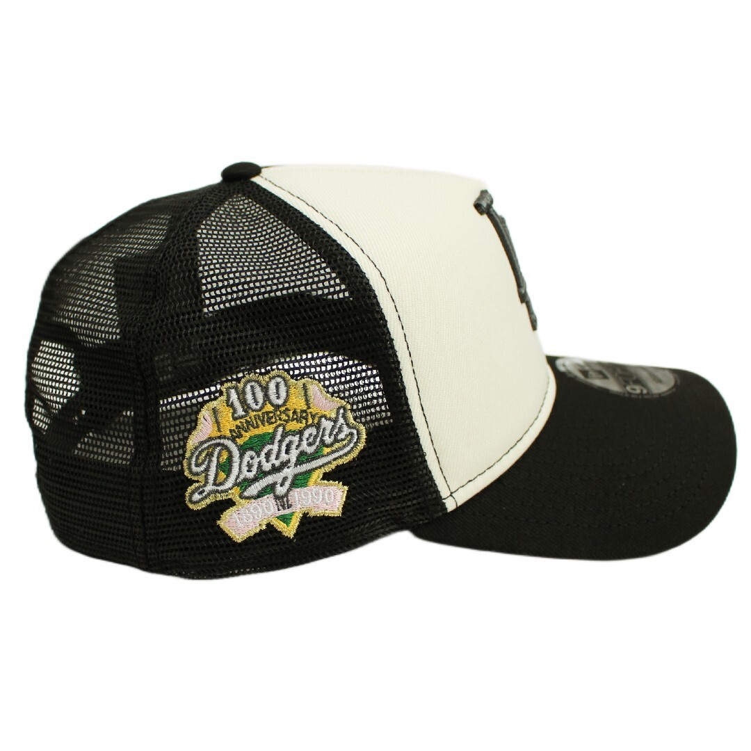 海外モデル New Era LA ドジャース ローズ メッシュキャップ (New Era