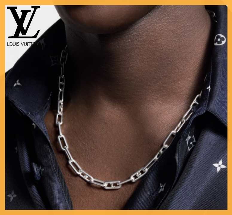 カッコいい♪【Louis Vuitton】ネックレス・スリーク モノグラム