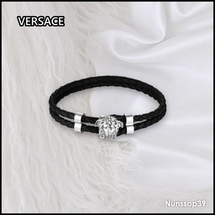 シルバー（銀色）系 VERSACE(ヴェルサーチェ) ブレスレット(メンズ