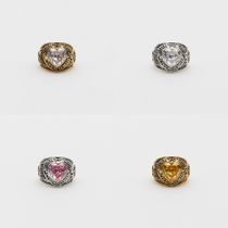 AMBUSH】HEART CLASS RING 4色展開 Gold Silver Pink Yellow (AMBUSH