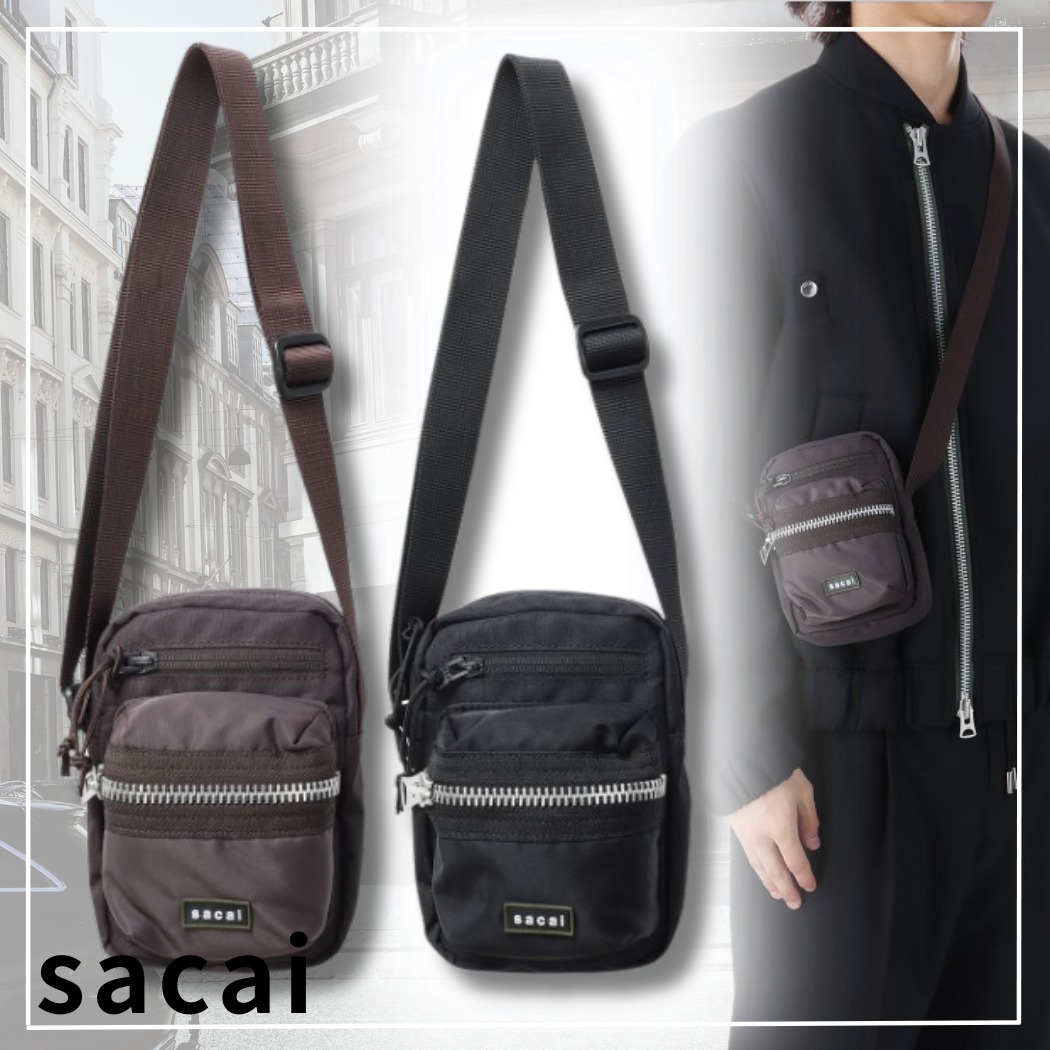 タイムレスな洗練デザイン】 sacai ポケット ポーチ (sacai/ショルダー