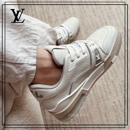 ホワイト（白）系 Louis Vuitton LV Trainer(ルイヴィトン LV