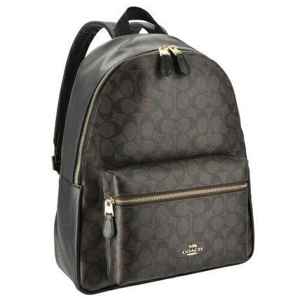 ブラウン（茶色）系 Coach SIGNATURE(コーチ シグネチャー) バック