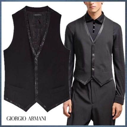 GIORGIO ARMANI(ジョルジオアルマーニ) ベスト・ジレ(メンズ