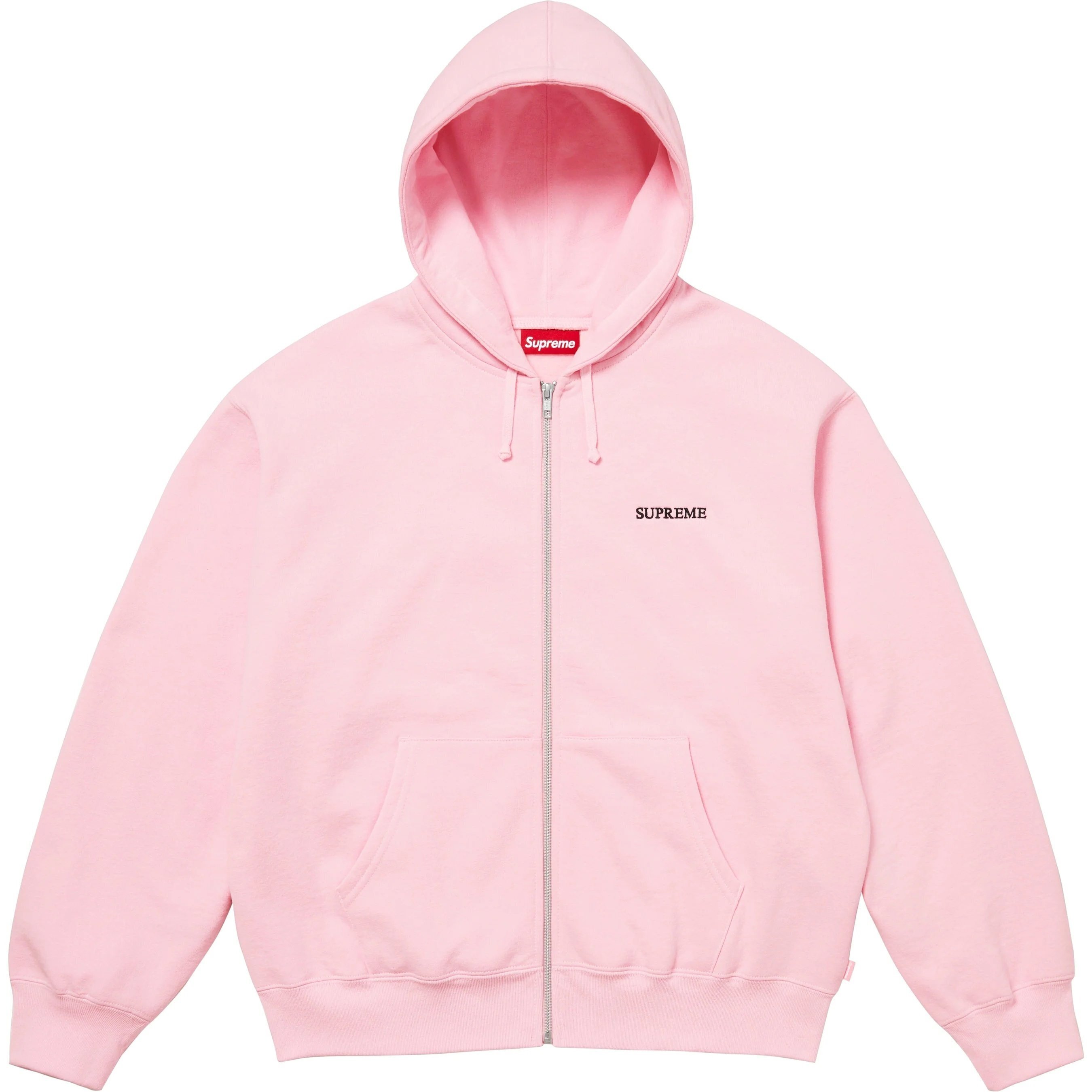 FW25 Supreme IDGAF Zip Up Hooded Sweatshirt - フーディー (Supreme