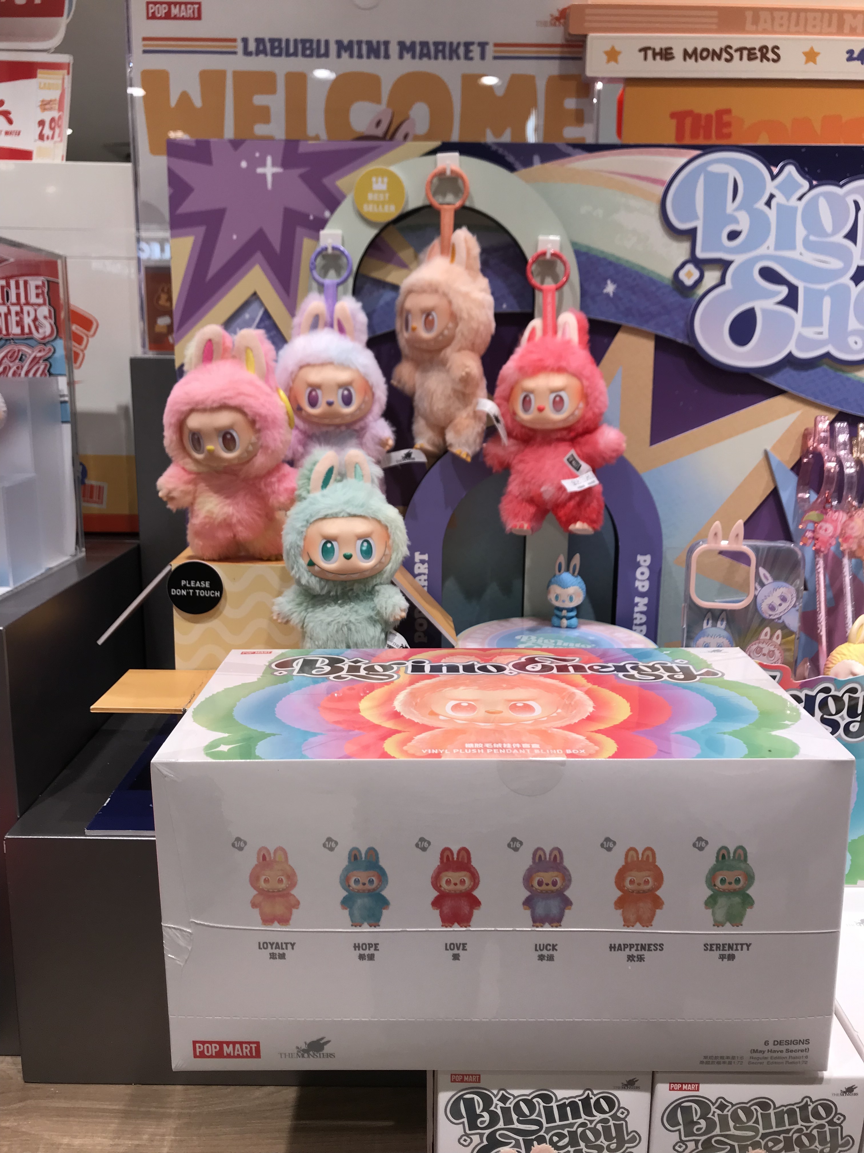 POP MART ラブブ LABUBU キーチェーン 6個SET 6箱SET (POP MART