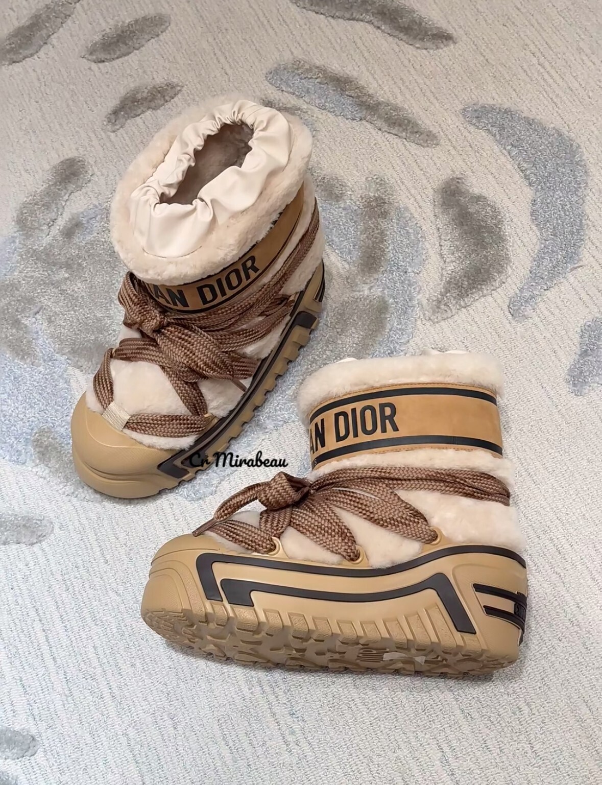 かわいい☆】DiorAlps アフタースキーブーツ (Dior/ショートブーツ