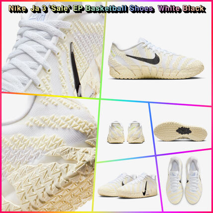 ホワイト（白）系 Nike JA3(ナイキ ジャ3) スニーカー(メンズ