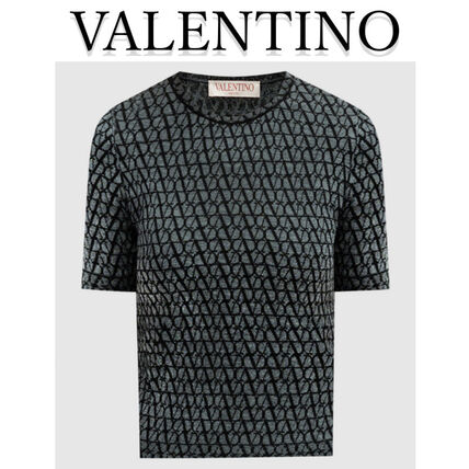 グレー（灰色）系 VALENTINO(ヴァレンティノ) ニット・セーター