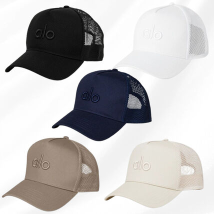 メッシュキャップ ブラウン（茶色）系 ALO Yoga(アロー) キャップ