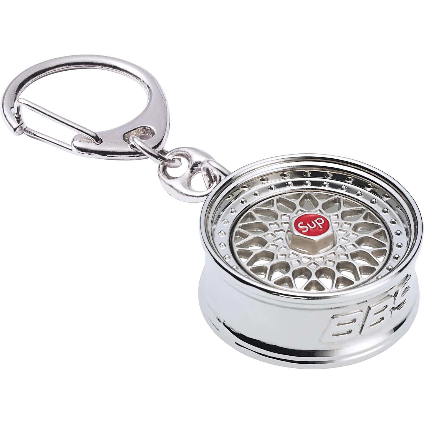 Supreme × BBS】RS Rim Keychain Chrome - 25FW (Supreme/キーケース