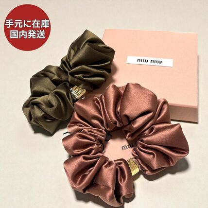 シュシュ MiuMiu(ミュウミュウ) ヘアアクセサリー(レディース