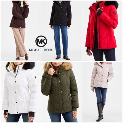 ホワイト（白）系 S Michael Kors(マイケルコース) ダウンジャケット