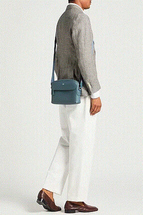 ブルー（青）系 Dunhill(ダンヒル) ショルダーバッグ(メンズ) - 海外