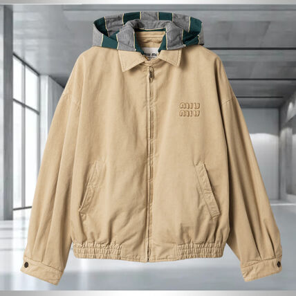 ベージュ系 L MiuMiu(ミュウミュウ) アウター・ジャケット(メンズ