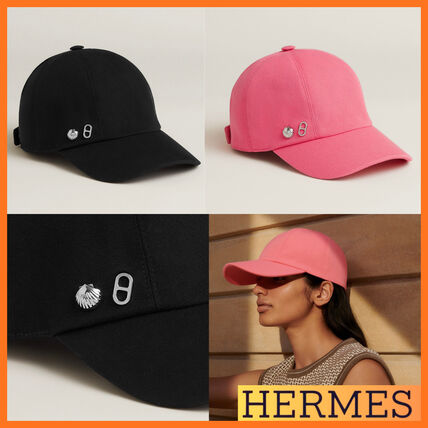 ピンク系 HERMES(エルメス) 帽子(レディース) - ブランド通販のBUYMA
