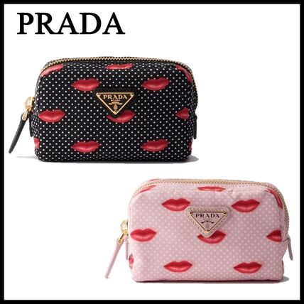 ピンク系 PRADA(プラダ) ポーチ(レディース) - ブランド通販のBUYMA