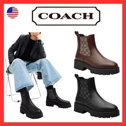 サイドゴア Coach(コーチ) ブーツ(レディース) - ブランド通販のBUYMA