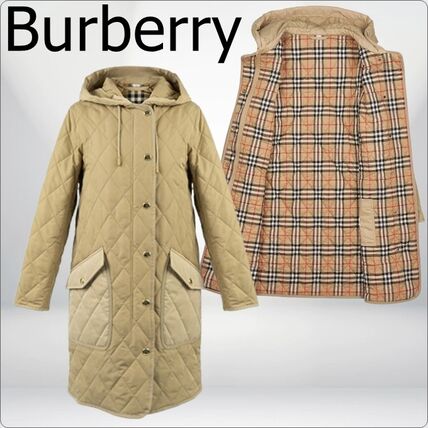ベージュ系 海外 Burberry(バーバリー) ダウンジャケット・コート