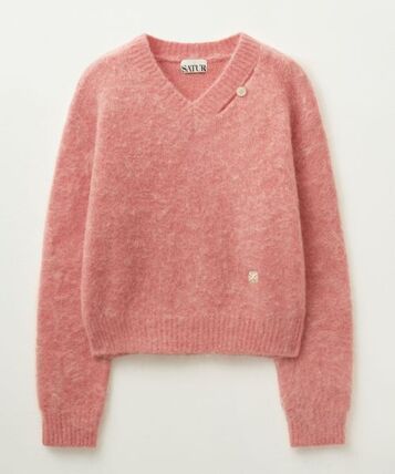 ピンク系 XL以上 SATUR(セター) ニット・セーター(レディース