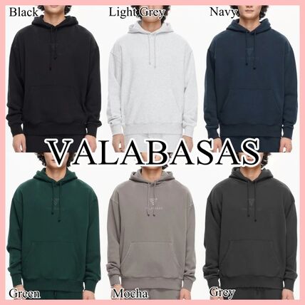 ブラック（黒）系 VALABASAS(ヴァラバサス) パーカー・フーディ(メンズ