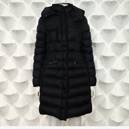 ブラック（黒）系 MONCLER HERMINE(モンクレール エルミンヌ) ダウン