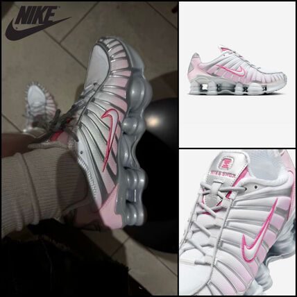 ピンク系 26cm Nike Shox(ナイキ ショックス) スニーカー(レディース