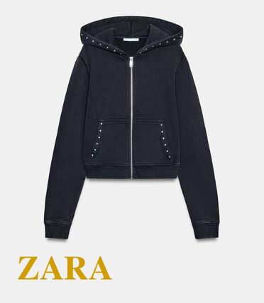 M ZARA(ザラ) パーカー・フーディ(レディース) - ブランド通販のBUYMA