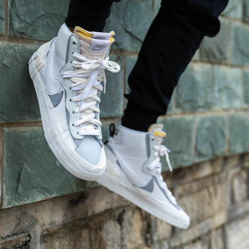 Sacai Nike Blazer Mid Grey サカイ ナイキ ブレーザーミッド (Nike