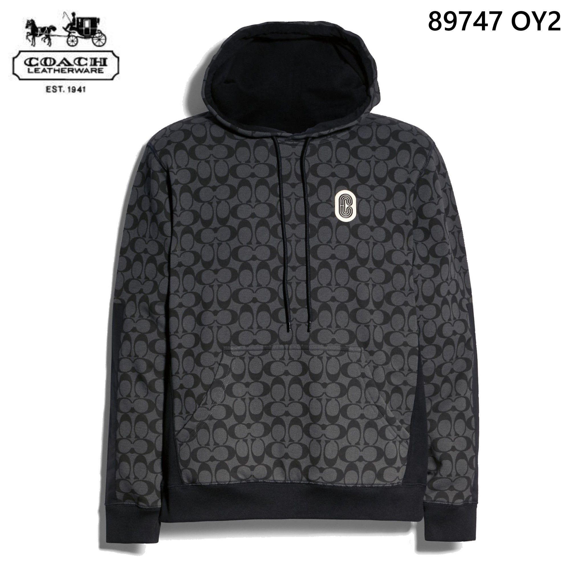 新品【COACH☆89747】コーチ長袖スウェットパーカートレーナー (Coach