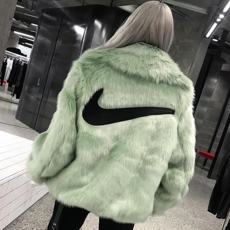 Nike Ambush Reversible Faux Fur Coat アンブッシュ ファー (Nike